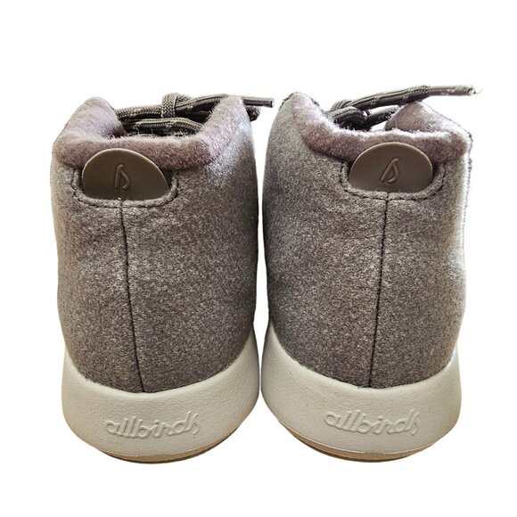 Allbirds Merino Wool Runner-Up Mizzle Sneakers W11 Medium Grey New - Picture 7 of 10